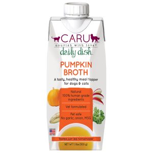Caru - 12ct Case - Cat & Dog - Daily Dish Broth - Pumpkin - 17.6oz