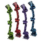 Multipet - 3-knot Rope - 15" - Assorted Colors