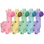 Multipet - Minipet Giraffe Latex - 5.75" - Assorted Colors
