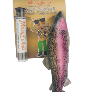 Meowijuana - Catnip Toy - Get Smoked - Fish
