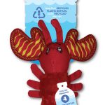 Spunky Pup - Clean Earth Recycled Plush - Lobster - Small