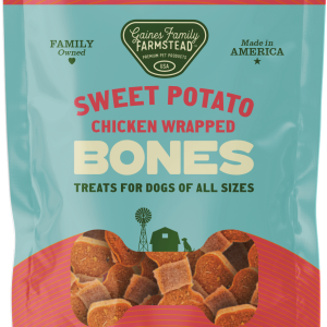 Gaines - Sweet Potato Bones - Chicken Wrapped - 8oz