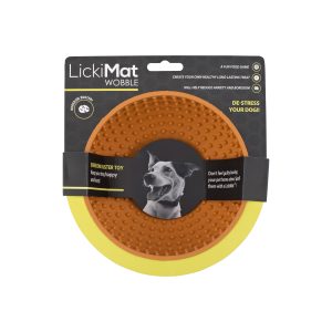 Lickimat - Game Bowl - Wobble - Orange