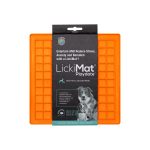Lickimat - Dog Mat - Playdate - Orange