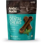 Andy & Audie - Mint Dental Chews - Large (50#+ Dogs) -12oz
