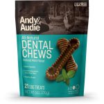 Andy & Audie - Mint Dental Chews - Medium (25-50# Dogs) - 6oz