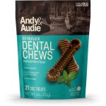Andy & Audie - Mint Dental Chews - Large (50#+ Dogs) - 6oz