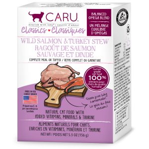 Caru - 12ct Case - Cat - Classic Stew - Wild Salmon & Turkey - 5.5oz