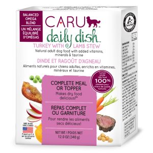 Caru - 12ct Case - Dog - Daily Dish Stew - Turkey W/ Lamb - 12oz