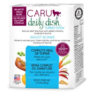 Caru - 12ct Case - Dog - Daily Dish Stew - Turkey - 12oz