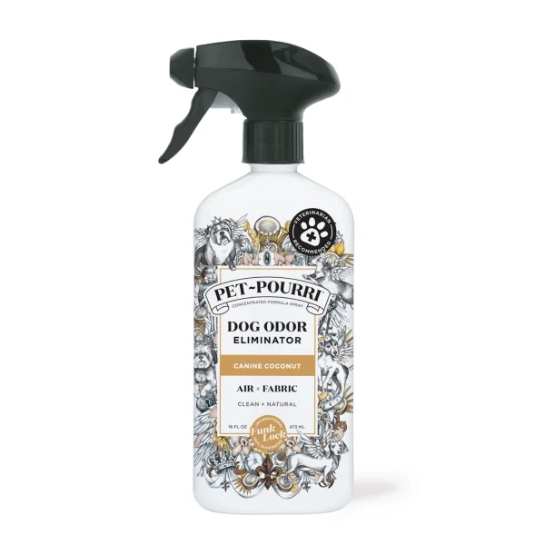 Pet-pourri - Dog Odor Eliminator Air + Fabric Spray - Canine Coconut - 16oz