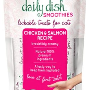 Caru - 12ct Box - Cat - Smoothie Lickable Treat - Chicken & Salmon - 2oz Bag (Contains 4 Tubes)