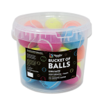 Spunky Pup - Bucket Of Balls Tennis Balls - Assorted Colors - 20ct