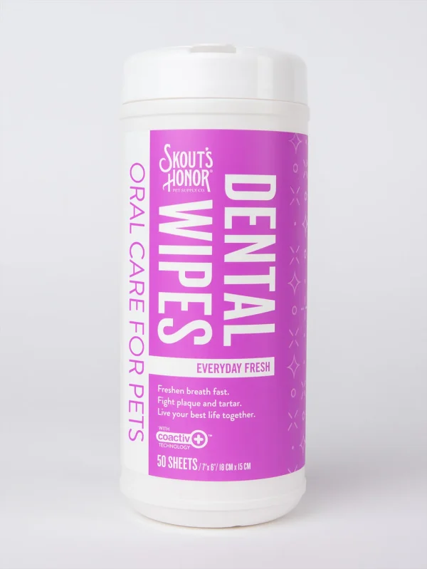 Skout's Honor - Pet Dental Wipes - 50ct