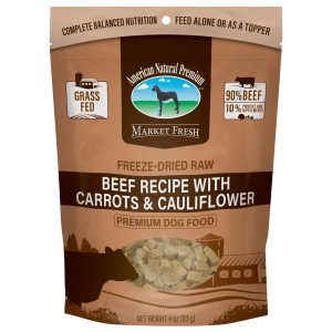 American Natural Premium - ANP - Freeze-dried Beef W/ Carrots & Cauliflower - 4oz