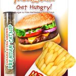 Meowijuana - Catnip Toy - Get Hungry - Burger & Fries - 2pk