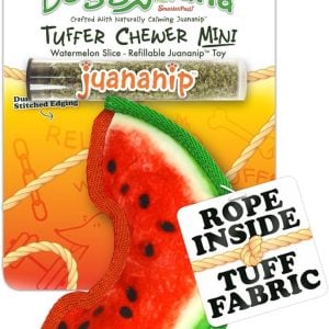 Doggijuana - Tuffer Chewer Mini Toy - Watermelon