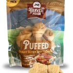 KTR - Harvest Moon - Hide-Free Puffed Knotted Bone - 3.5" - Peanut Butter - 3pk *CLEARANCE*
