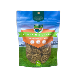 Round Lake Farm - Timothy Baked Treat - Carrot & Pumpkin - 3oz