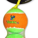 Spunky Pup - Squeaky Tennis Balls - Large - 2pk