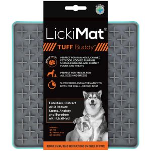 Lickimat - Dog Mat - Tuff Buddy - Turquoise
