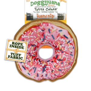 Doggijuana - Tuffer Chewer Toy - Donut With Sprinkle