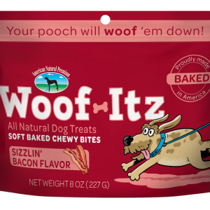 American Natural Premium - ANP - Woof-Itz - Sizzlin' Bacon Treats - 8oz