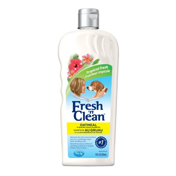 Fresh N Clean - Oatmeal N Baking Soda Shampoo - Tropical Scent - 18oz