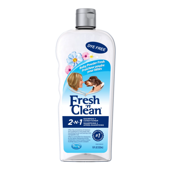 Fresh N Clean - 2-in-1 Conditioning Shampoo - Baby Powder Scent - 18oz
