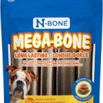NPIC - 20ct Singles Dispenser Box - Mega Bone Chew - Cheeseburger