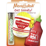 Meowijuana - Catnip Toy - Get Noodly - Noodles & Sriracha - 2pk *CLEARANCE*