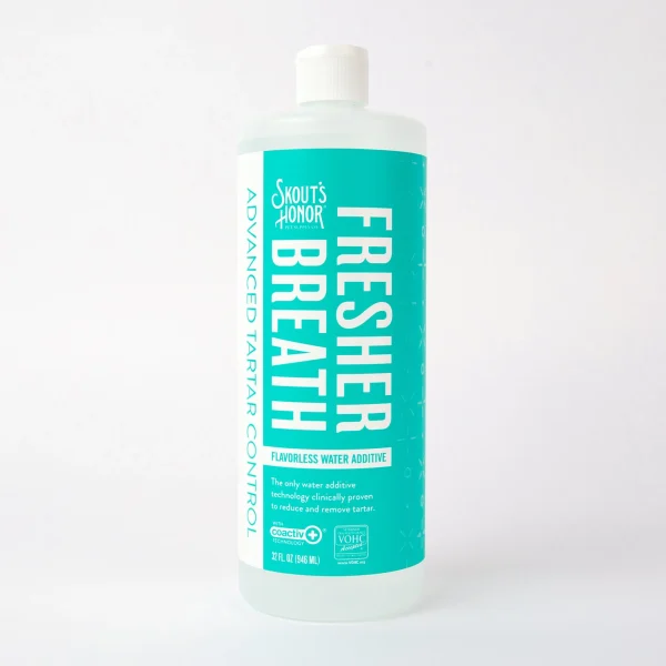 Skout’s Honor – Fresher Breath Water Additive - 16oz *CLEARANCE*