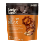 Andy & Audie - Puppy Ring - Peanut Butter - 6pk - 4.85oz